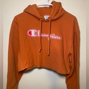 Champion cropped hoodie